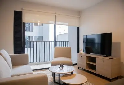 w Peaceful 1BR w/ Perfect Balcony in Miraflores